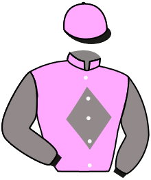 casaque portée par Michel Mlle Mic. jockey du cheval de course LINDEN BLOSSOM, information pmu ZETURF