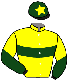 casaque portée par Michel Mlle Mic. jockey du cheval de course JONIN, information pmu ZETURF