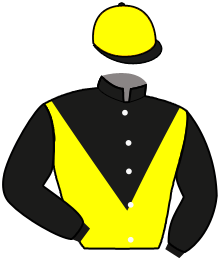 casaque portée par Madamet A. jockey du cheval de course CEMBALLO, information pmu ZETURF