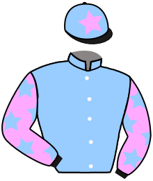 casaque portée par Lefebvre F. jockey du cheval de course ANGEL DUST, information pmu ZETURF