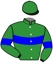 casaque portée par Abrivard A. jockey du cheval de course HURIEL LUDOIS, information pmu ZETURF