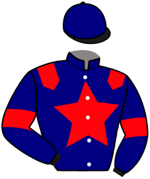 casaque portée par Collette A. jockey du cheval de course FERGIE HIGHLAND, information pmu ZETURF