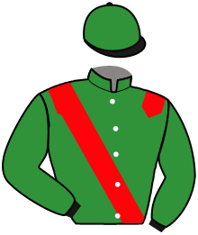 casaque portée par Lemaitre A. jockey du cheval de course RODOYA, information pmu ZETURF