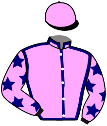 casaque portée par Madamet A. jockey du cheval de course DANICA, information pmu ZETURF