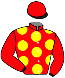 casaque portée par Demuro C. jockey du cheval de course BONNY WAY, information pmu ZETURF