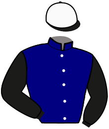 casaque portée par Clairet T. jockey du cheval de course JOLLY LOOK, information pmu ZETURF