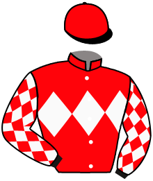 casaque portée par Ruis S. jockey du cheval de course GAMECHANGER, information pmu ZETURF