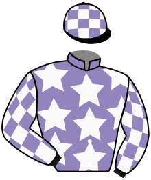 casaque portée par Pacaut Mme Cor. jockey du cheval de course AMERICAN GLORY, information pmu ZETURF