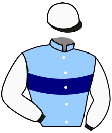 casaque portée par Seguy V. jockey du cheval de course COEUR D ACIER (AR), information pmu ZETURF