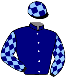 casaque portée par Crastus A. jockey du cheval de course KISS ME SONNE, information pmu ZETURF