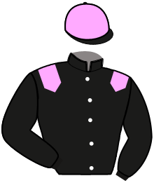 casaque portée par De Jesus Est. jockey du cheval de course JOYCE PRIORY, information pmu ZETURF