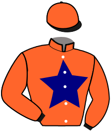 casaque portée par Maillard A. G. jockey du cheval de course IGGY DES RIOULTS, information pmu ZETURF