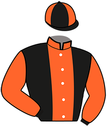 casaque portée par Szirmay E. jockey du cheval de course HEROS DHELPA, information pmu ZETURF