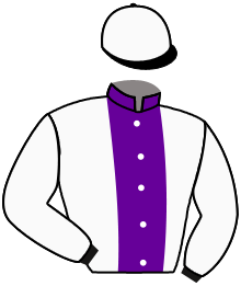 casaque portée par Defontaine Q. jockey du cheval de course KAMARAD, information pmu ZETURF