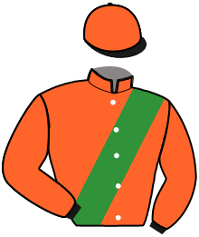 casaque portée par Verva Pie. Y. jockey du cheval de course LEONARD PEEL, information pmu ZETURF