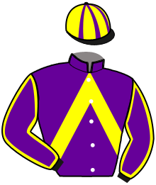 casaque portée par Bouclet Mme E. jockey du cheval de course MARYLOU DE NAPPES, information pmu ZETURF