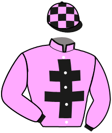 casaque portée par Bertin Lil. jockey du cheval de course MA TALOU JOLY, information pmu ZETURF