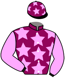 casaque portée par Vandamme Luc. jockey du cheval de course LIBERTE SACHA, information pmu ZETURF