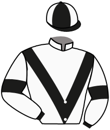 casaque portée par Thomas Dam. jockey du cheval de course KILOMETRE ZERO, information pmu ZETURF