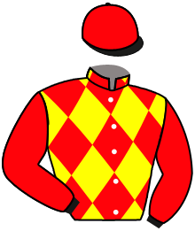 casaque portée par Roussel Leo jockey du cheval de course FLEUR DE JAVA, information pmu ZETURF
