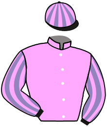 casaque portée par Corallo E. jockey du cheval de course ISABA, information pmu ZETURF