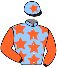 casaque portée par Saadi S. jockey du cheval de course YSOIE, information pmu ZETURF