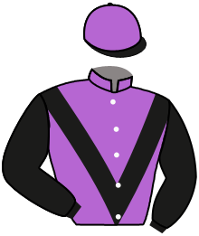 casaque portée par Hardouin E. jockey du cheval de course SANDSTORM, information pmu ZETURF