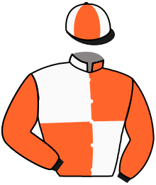 casaque portée par Piccone T. jockey du cheval de course AS DE JUILLEY, information pmu ZETURF