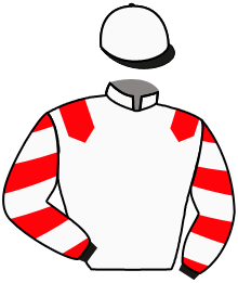 casaque portée par Bon G. jockey du cheval de course SEVENTH WONDER, information pmu ZETURF