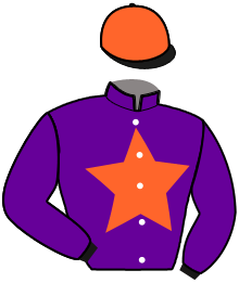 casaque portée par Bouyer G. jockey du cheval de course KIZOMBA, information pmu ZETURF