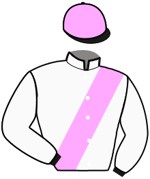 casaque portée par Bertin Lil. jockey du cheval de course HELSINKI GIRL, information pmu ZETURF