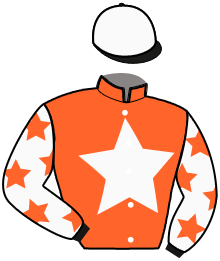 casaque portée par Megissier C. jockey du cheval de course KARA DU BELLAY, information pmu ZETURF