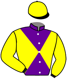 casaque portée par Verhestraeten E. jockey du cheval de course KALAHARI KING, information pmu ZETURF