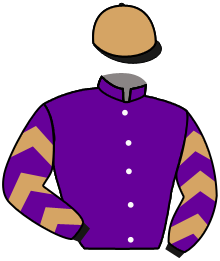 casaque portée par Bazire P. jockey du cheval de course ARMORIGENE, information pmu ZETURF