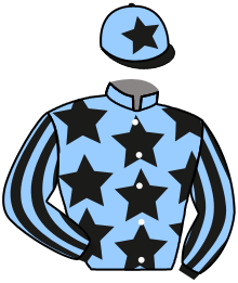 casaque portée par Grosbois Chr. jockey du cheval de course LILY MORIVIERE, information pmu ZETURF casaque portée par Grosbois Chr. jockey du cheval de course LILY MORIVIERE, information pmu ZETURF