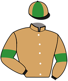 casaque portée par Abrivard A. jockey du cheval de course MERIDA DU GRANIT, information pmu ZETURF