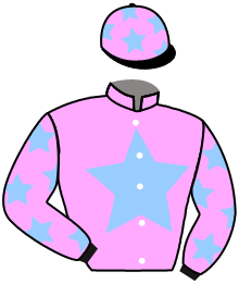 casaque portée par Crastus A. jockey du cheval de course BLACK ULTRA, information pmu ZETURF