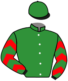 casaque portée par Guedj-gay G. jockey du cheval de course VERITABLE, information pmu ZETURF