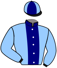 casaque portée par Chalon Th. jockey du cheval de course JENNY JO, information pmu ZETURF