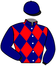 casaque portée par Gendry P. jockey du cheval de course HERAKLION DESBOIS, information pmu ZETURF