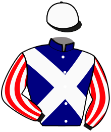 casaque portée par Viel Mar. jockey du cheval de course KARL THORDARSSON, information pmu ZETURF