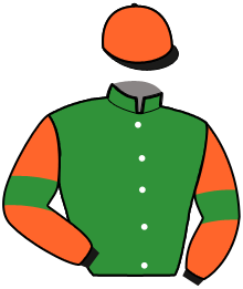casaque portée par Torre Mme M. jockey du cheval de course KARIBELLE DE NUIT, information pmu ZETURF