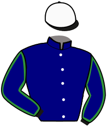 casaque portée par Cannaert L. jockey du cheval de course KAMELIE DU CAMPUS, information pmu ZETURF