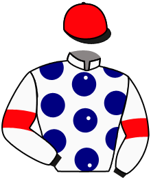 casaque portée par Mendizabal I. jockey du cheval de course BOAVISTA, information pmu ZETURF