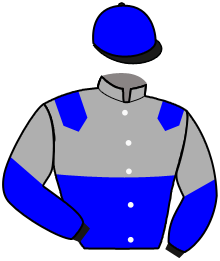 casaque portée par Thomain D. jockey du cheval de course FUNNY GIRL, information pmu ZETURF
