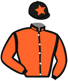 casaque portée par Chevillard T. jockey du cheval de course PARI BREST, information pmu ZETURF