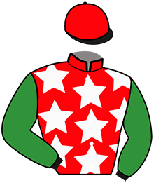 casaque portée par Abrivard A. jockey du cheval de course L'AS DE SMARVES, information pmu ZETURF