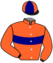 casaque portée par Ruet B. jockey du cheval de course KELINA SUPREME, information pmu ZETURF