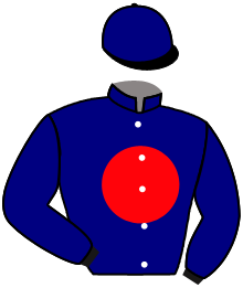 casaque portée par Lecoeuvre C. jockey du cheval de course MAIA STAR, information pmu ZETURF