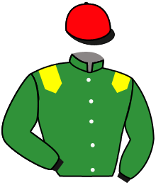 casaque portée par Madamet A. jockey du cheval de course SAN TEODORICO, information pmu ZETURF